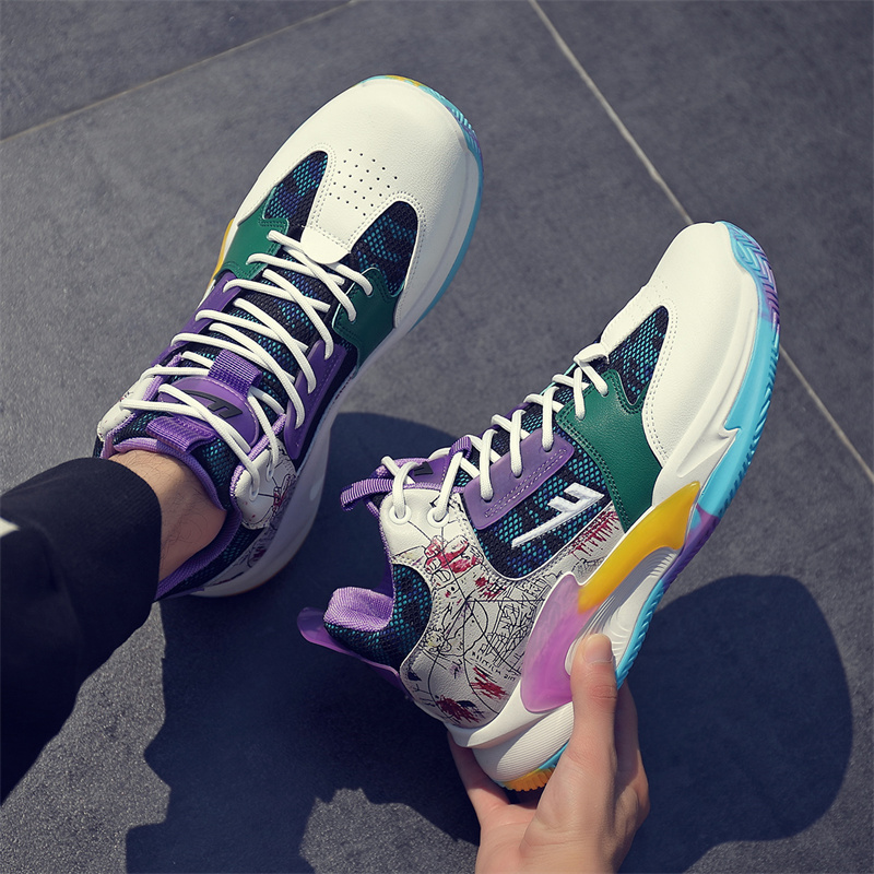 Warrior Basketball High 'White Purple' 圖 7