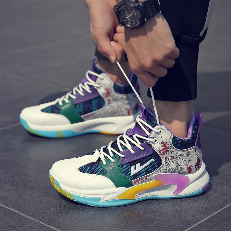 Warrior Basketball High 'White Purple' 圖 9