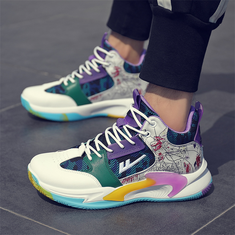 Warrior Basketball High 'White Purple' 圖 10