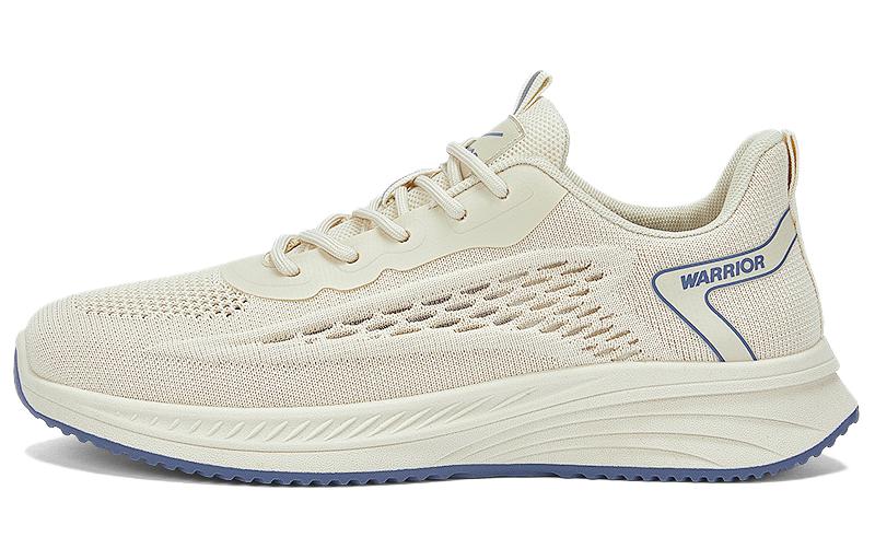 Warrior Beige Low-Top Running Shoes - Breathable, Comfortable, Non-Slip. WXY-G413Z02
