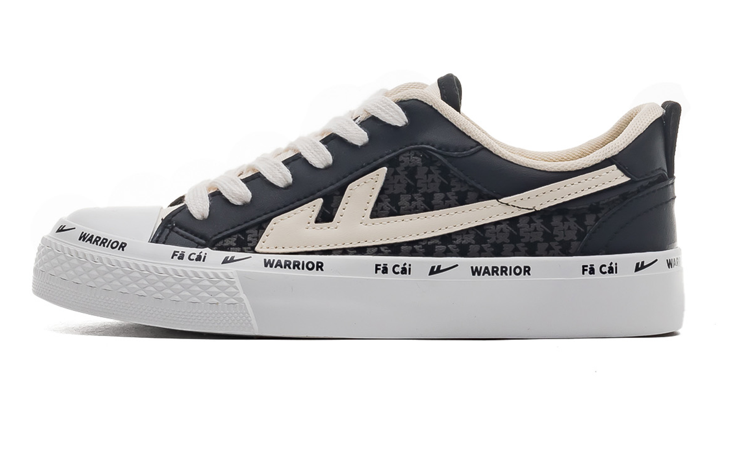 Buy 回力帆布鞋‘黑色米色’ WXY-D0186T04