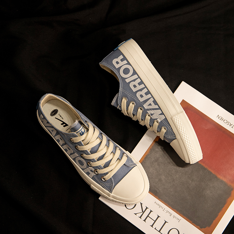Details for Warrior Canvas 'Blue White Logo' WXY-P002TC02