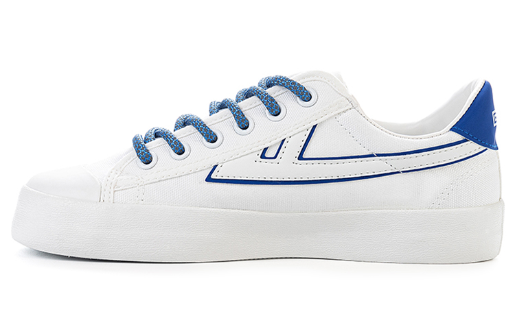 Warrior Canvas 'White Blue' WXY-B016MJ01
