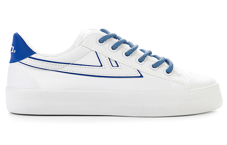 Order Warrior Canvas 'White Blue' WXY-B016MJ01