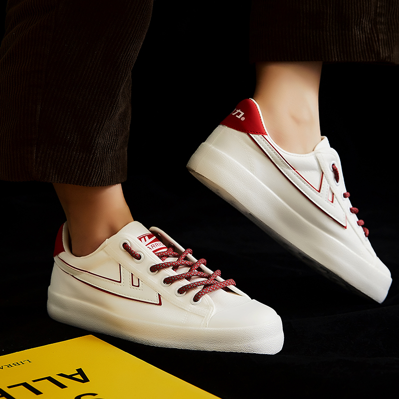 Warrior Canvas 'White Red' 圖 6