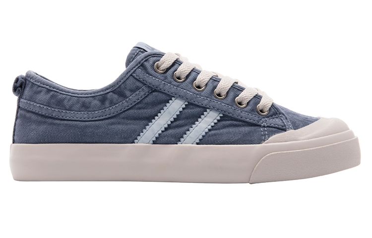 Warrior Canvas Casual 'Ulzzang Deep Blue White' 圖 2