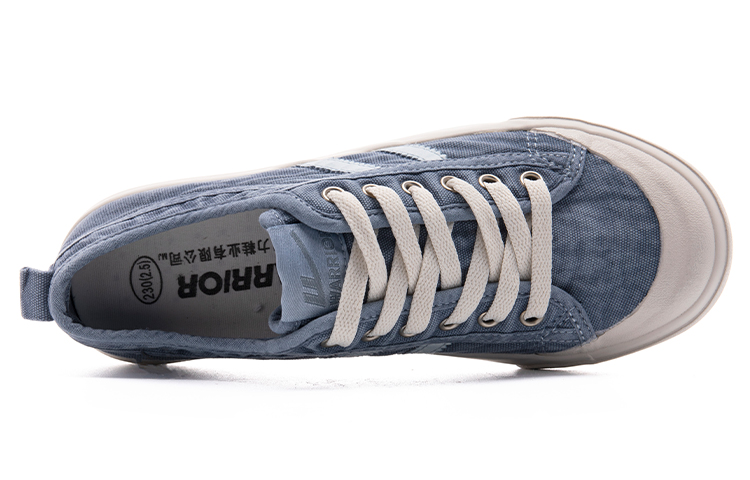 Warrior Canvas Casual 'Ulzzang Deep Blue White' 圖 3