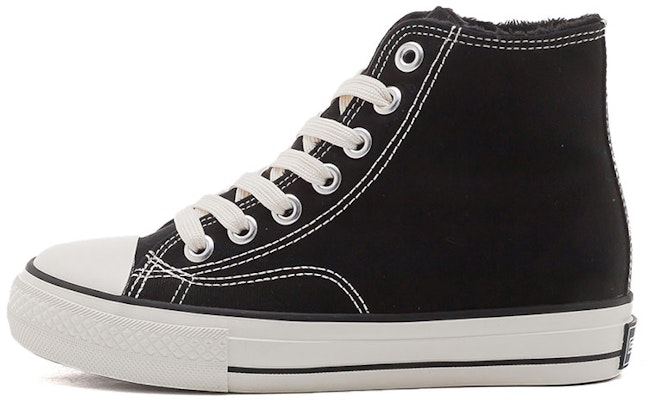 Warrior Canvas High-Top 'Black and White' WBX-73MJ02 Buy Warrior Canvas High-Top 'Black and White' WBX-73MJ02