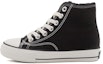 Buy Warrior Canvas High-Top 'Black and White' WBX-73MJ02