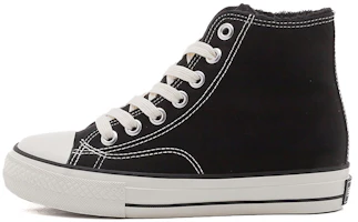 Warrior Canvas High-Top 'Black and White' WBX-73MJ02 Warrior Canvas High-Top 'Black and White' WBX-73MJ02