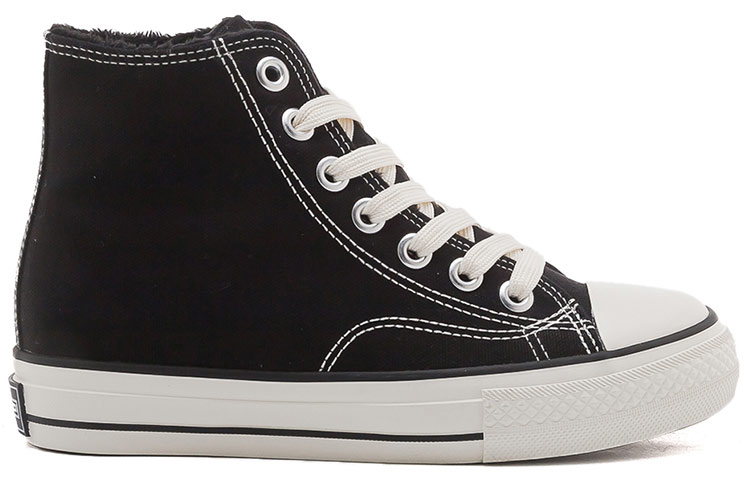 Order Warrior Kanvas High-Top 'Hitam dan Putih' WBX-73MJ02