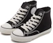 Lookbook Warrior Kanvas High-Top 'Hitam dan Putih' WBX-73MJ02