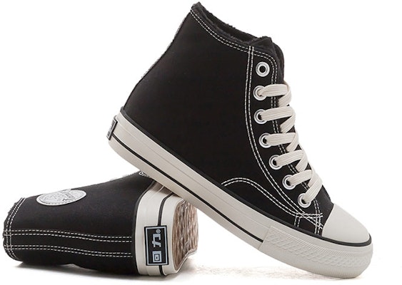 Warrior Canvas High-Top 'Black and White' WBX-73MJ02 Shop Warrior Canvas High-Top 'Black and White' WBX-73MJ02