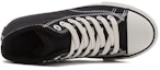 Purchase Warrior Canvas High-Top 'Black and White' WBX-73MJ02
