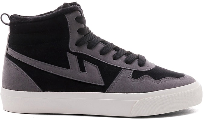 Warrior Canvas High-Top 'Black Grey' WBX-83MJ02 Order Warrior Canvas High-Top 'Black Grey' WBX-83MJ02