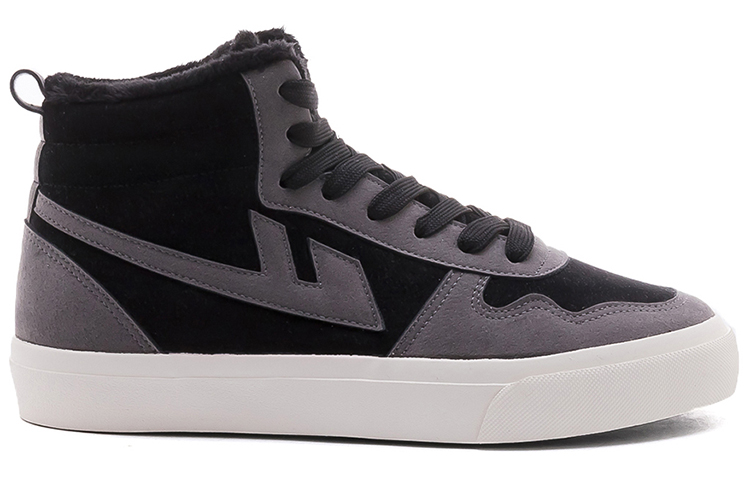 Order Warrior Kanvas High-Top 'Hitam Abu-Abu' WBX-83MJ02