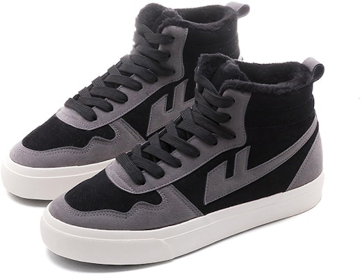 Warrior Canvas High-Top 'Black Grey' WBX-83MJ02 Lookbook Warrior Canvas High-Top 'Black Grey' WBX-83MJ02