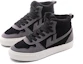 Lookbook Warrior Kanvas High-Top 'Hitam Abu-Abu' WBX-83MJ02