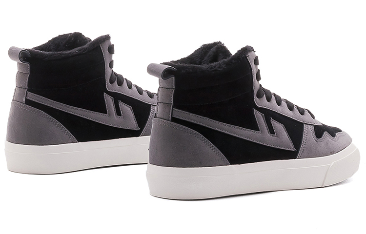 Details for Warrior Kanvas High-Top 'Hitam Abu-Abu' WBX-83MJ02