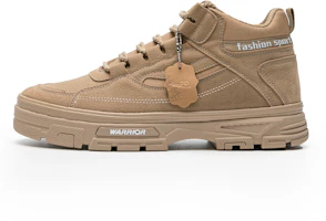 Warrior Canvas High-Top 'Deep Khaki' WXY-E013T05 Warrior Canvas High-Top 'Deep Khaki' WXY-E013T05