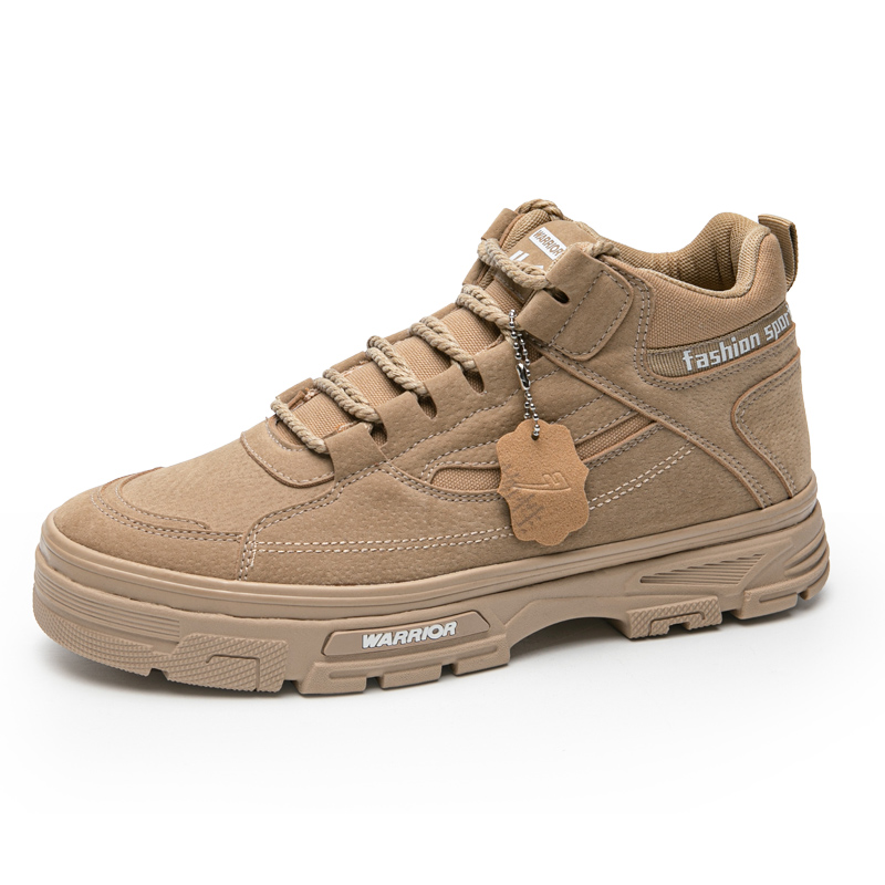 Lookbook Warrior Canvas Hautes ''Kaki Profond'' WXY-E013T05