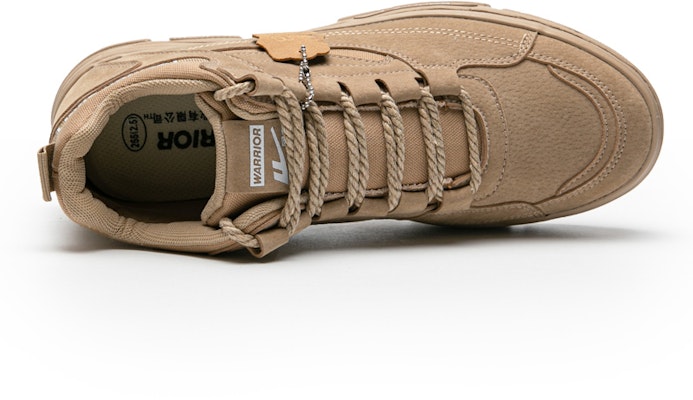 Warrior Canvas High-Top 'Deep Khaki' WXY-E013T05 Shop Warrior Canvas High-Top 'Deep Khaki' WXY-E013T05