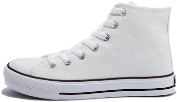 Warrior Canvas High-Top 'Versatile White' WXY-A236G02 Warrior Canvas High-Top 'Versatile White' WXY-A236G02
