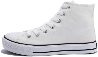Warrior Canvas High-Top 'Versatile White' WXY-A236G02 Warrior Canvas High-Top 'Versatile White' WXY-A236G02