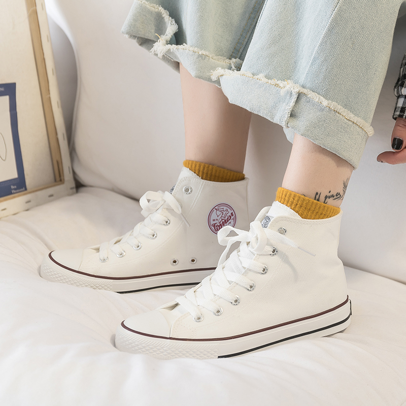 Purchase Warrior Canvas Alta Zapatilla 'Blanco Versátil' WXY-A236G02
