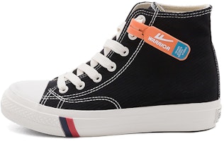 Warrior Canvas High 'Retro Versatile Black' WXY-B340MJ04 Warrior Canvas High 'Retro Versatile Black' WXY-B340MJ04