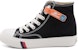 Warrior Canvas Tinggi 'Retro Serbaguna Hitam' WXY-B340MJ04
