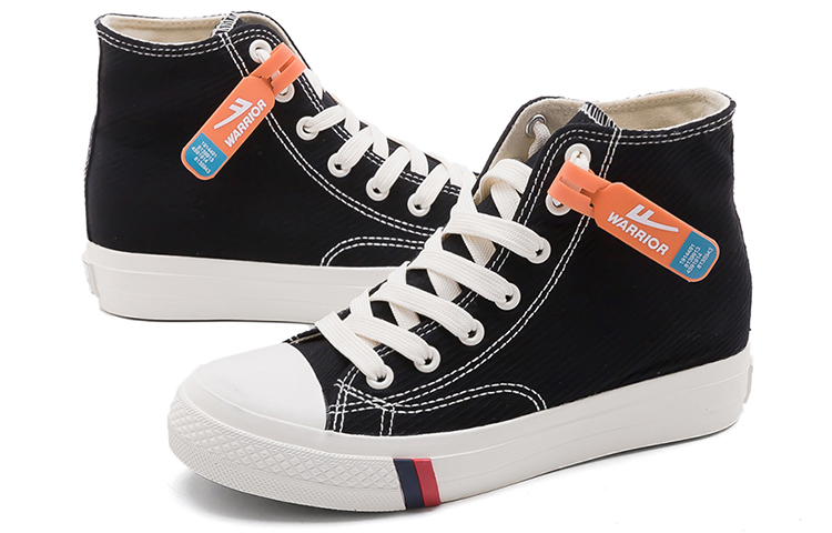 Shop Warrior Kanvas Tinggi 'Retro Serbaguna Hitam' WXY-B340MJ04