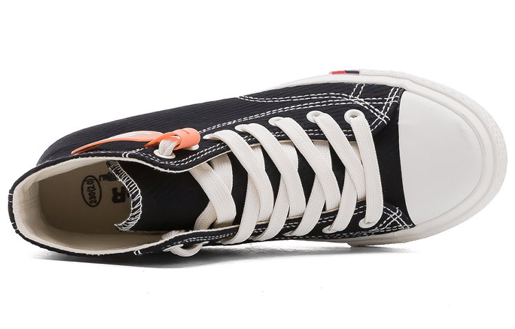 Details for Warrior Kanvas Tinggi 'Retro Serbaguna Hitam' WXY-B340MJ04