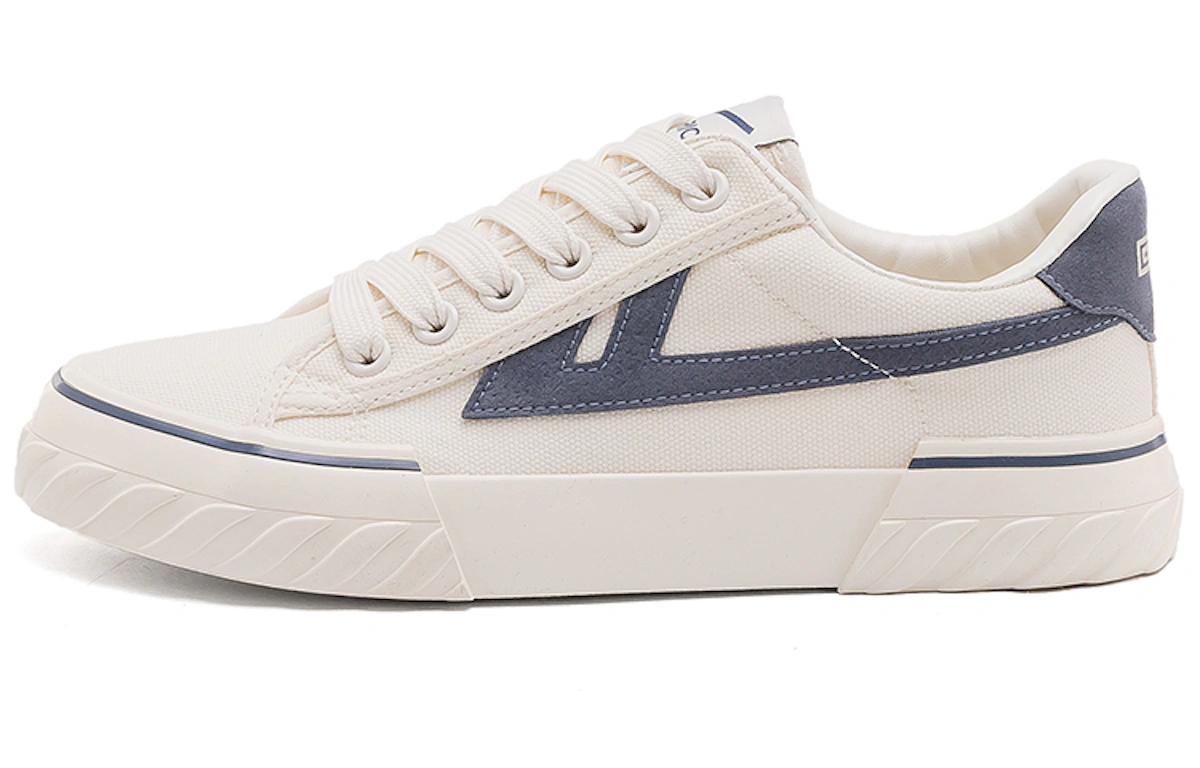Warrior Canvas Low 'Beige Blue'