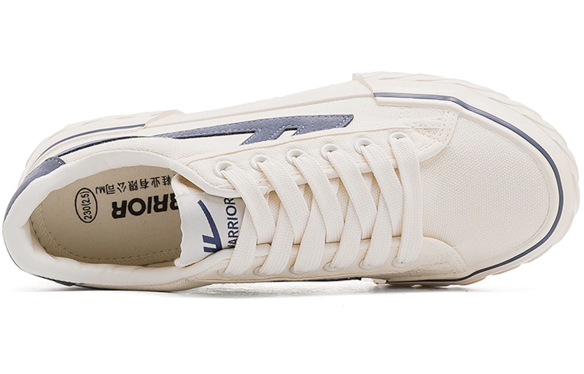 Warrior Canvas Low 'Beige Blue'