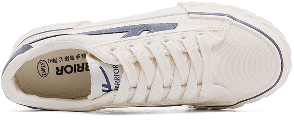 Warrior Kanvas Low 'Beige Blue' WXY-B249MJ06 Lookbook Warrior Kanvas Low 'Beige Blue' WXY-B249MJ06