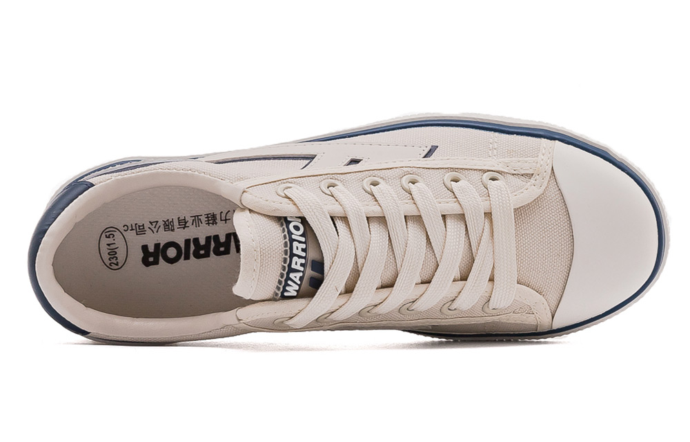 Warrior Canvas Low 'Beige Blue' 圖 3