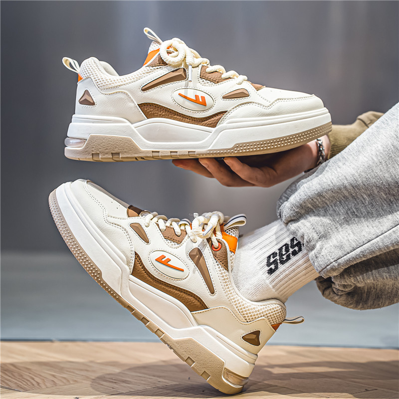 Shop ウォリアー キャンバス ロー ベージュ/ブラウン/オレンジ WXY(S)-3331N02