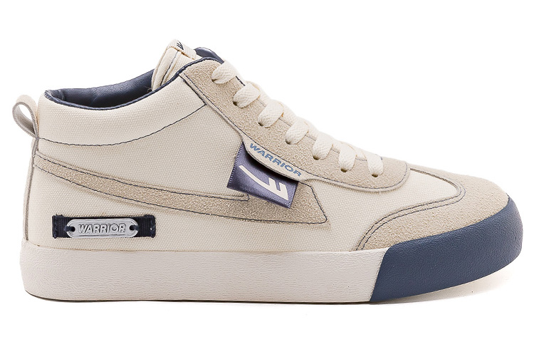 Warrior Canvas Low 'Beige Deep Blue' 圖 2