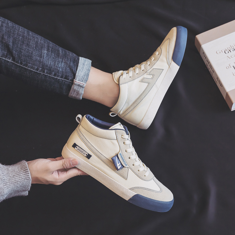 Warrior Canvas Low 'Beige Deep Blue' 圖 9