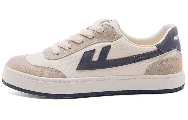 Buy Warrior 低帮帆布鞋 '米灰蓝' WXY-B950MJ03