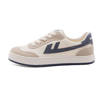 Warrior Canvas Low 'Beige Grey Blue'