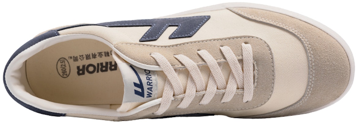 Warrior 低帮帆布鞋 '米灰蓝' WXY-B950MJ03 Lookbook Warrior 低帮帆布鞋 '米灰蓝' WXY-B950MJ03