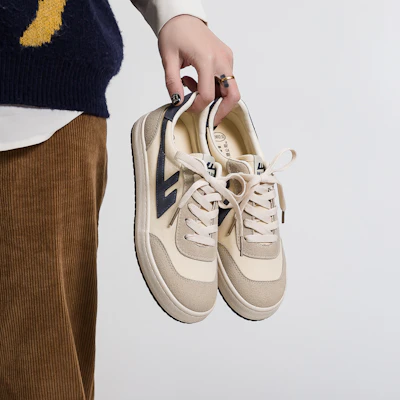 Warrior 低帮帆布鞋 '米灰蓝' WXY-B950MJ03 Details for Warrior 低帮帆布鞋 '米灰蓝' WXY-B950MJ03