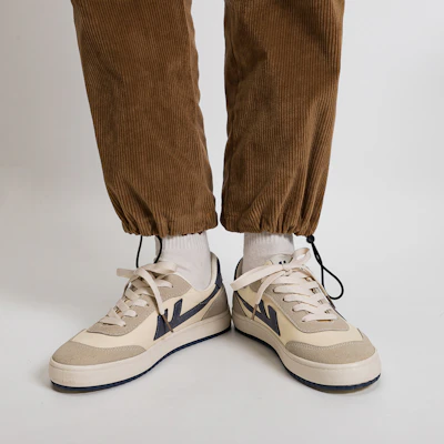 Warrior 低帮帆布鞋 '米灰蓝' WXY-B950MJ03 1