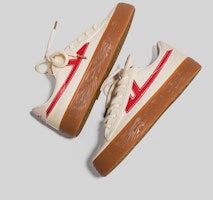Warrior Canvas Low 'Beige Merah' WXY-C368MJ01 4
