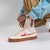 Warrior Canvas Rendah 'Beige Merah' WXY-C368MJ01
