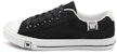 Warrior Kanvas Rendah 'Hitam' T70903