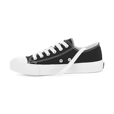 Warrior Canvas Low 'Black'