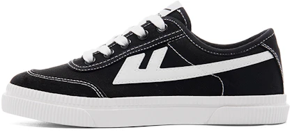 Warrior Canvas Low 'Black and White' WXY-C342MJ03 Warrior Canvas Low 'Black and White' WXY-C342MJ03